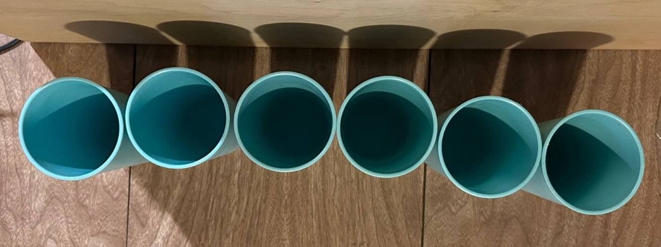 Tupperware Set Of 6 Vintage 107 Tall Tumblers Cups 16 Oz | eBay