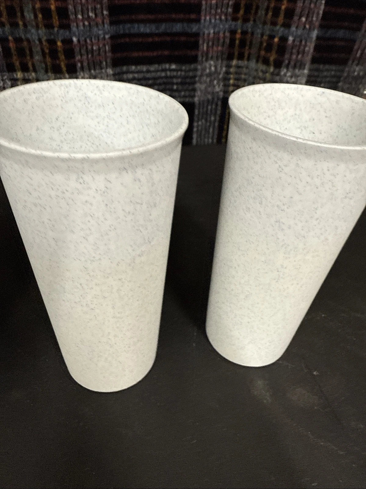 NEW OLD STOCK Tupperware Speckled Fireworks Tumblers 12 oz Cups Set of 4 Vintage | eBay