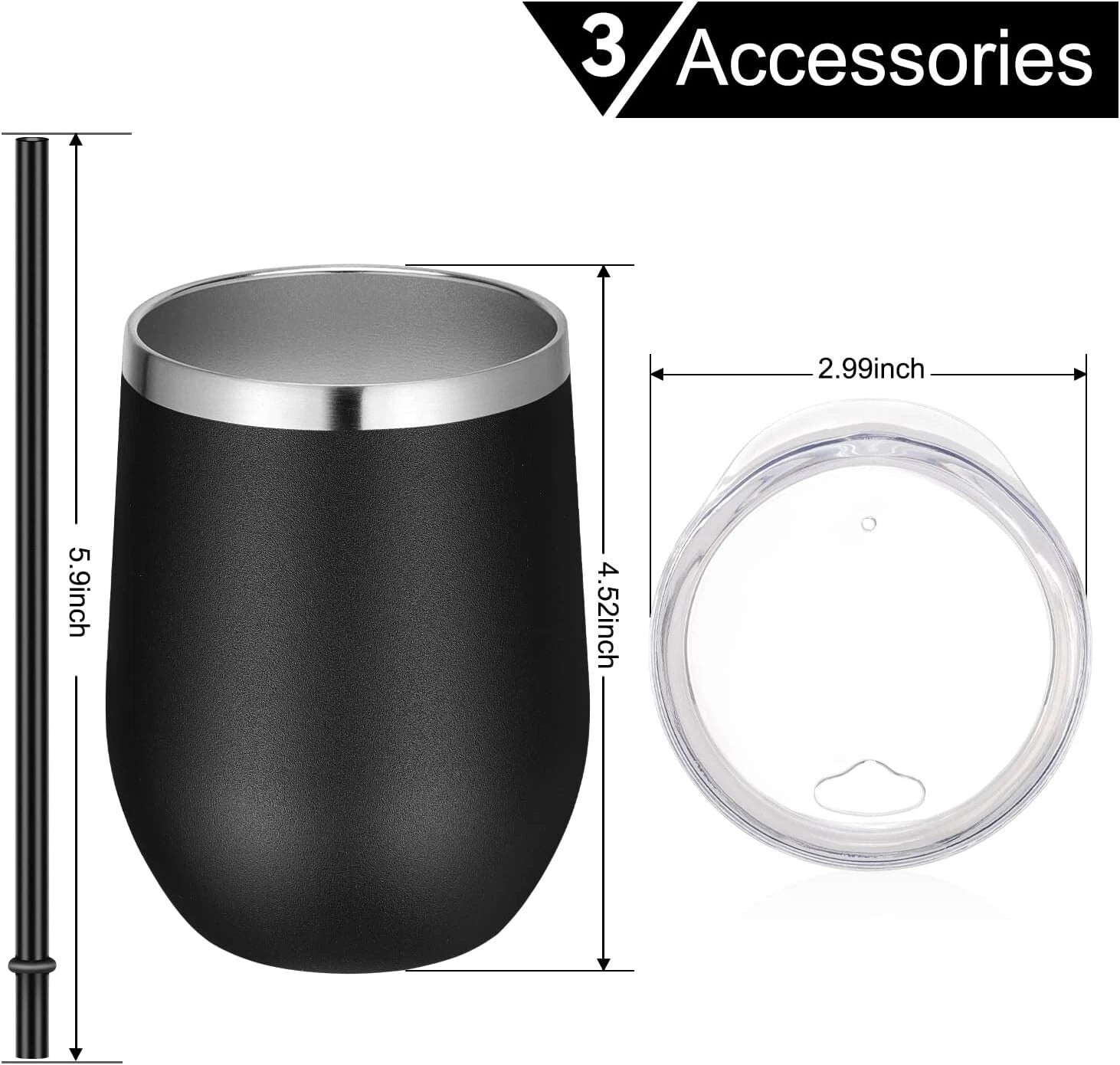 Versatile 6 Pack Stainless Steel Tumblers - Insulated for All Hot or Cold Drinks | eBay