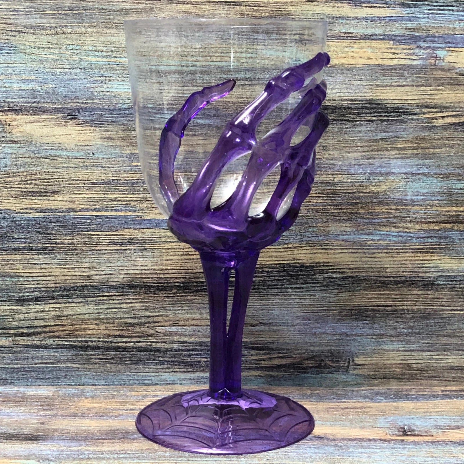 Spooky Skeleton Hand Goblets Plastic Halloween Wine Glasses 11.8oz Gothic Choose | eBay