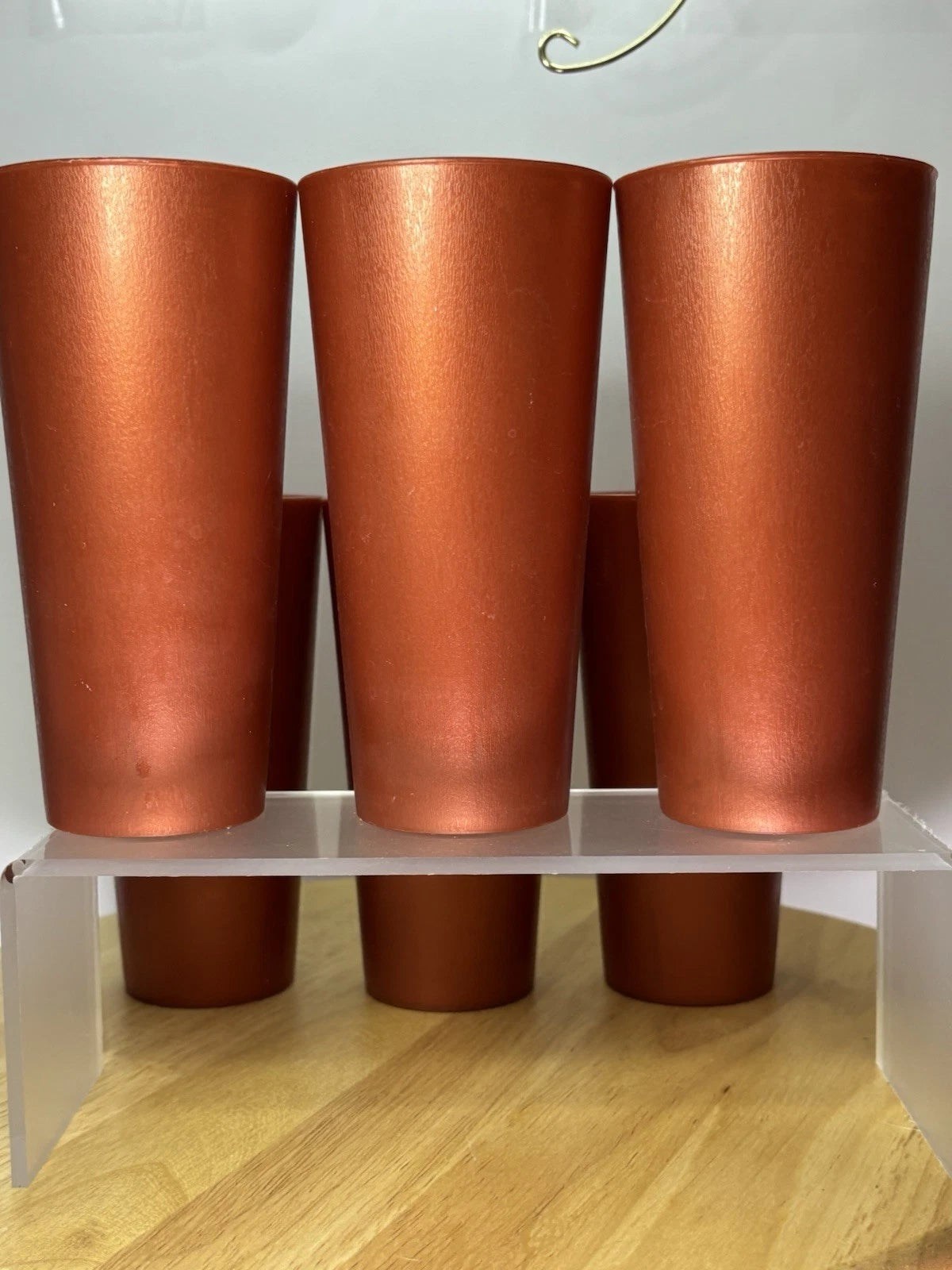 Nasco VNTG Mushroom Collectable Tumblers Set of 6 Rust Red Cups 1970s Retro | eBay