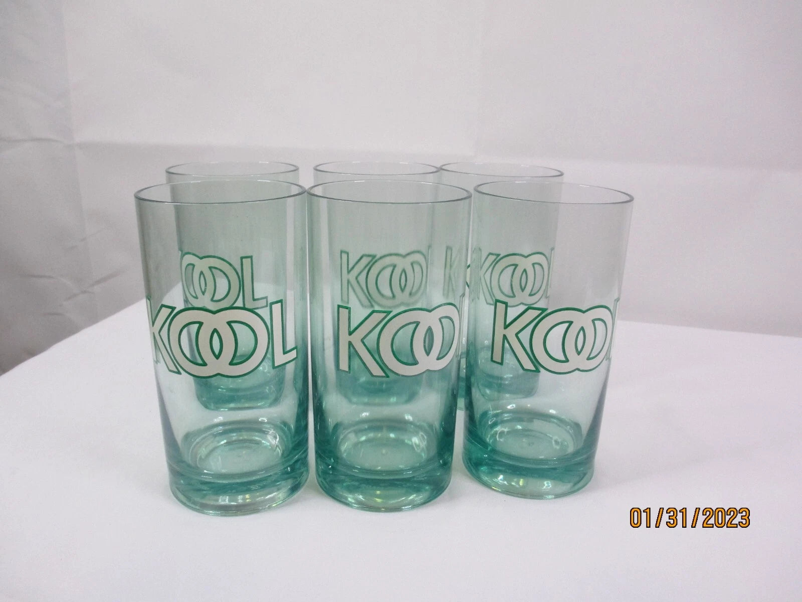 Vintage Set of 6 KOOL Acrylic Drinking Tumblers Memorabilia early 90's barware | eBay