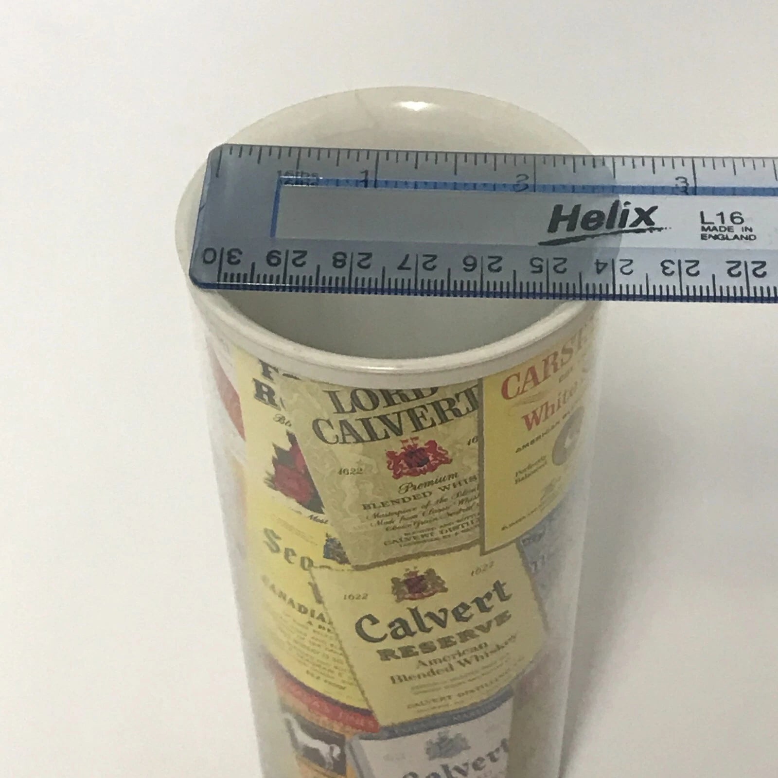 Plastic Drinking Tumblers Whiskey Vodka 70's VTG Novelty Bar Brand Labels Design | eBay