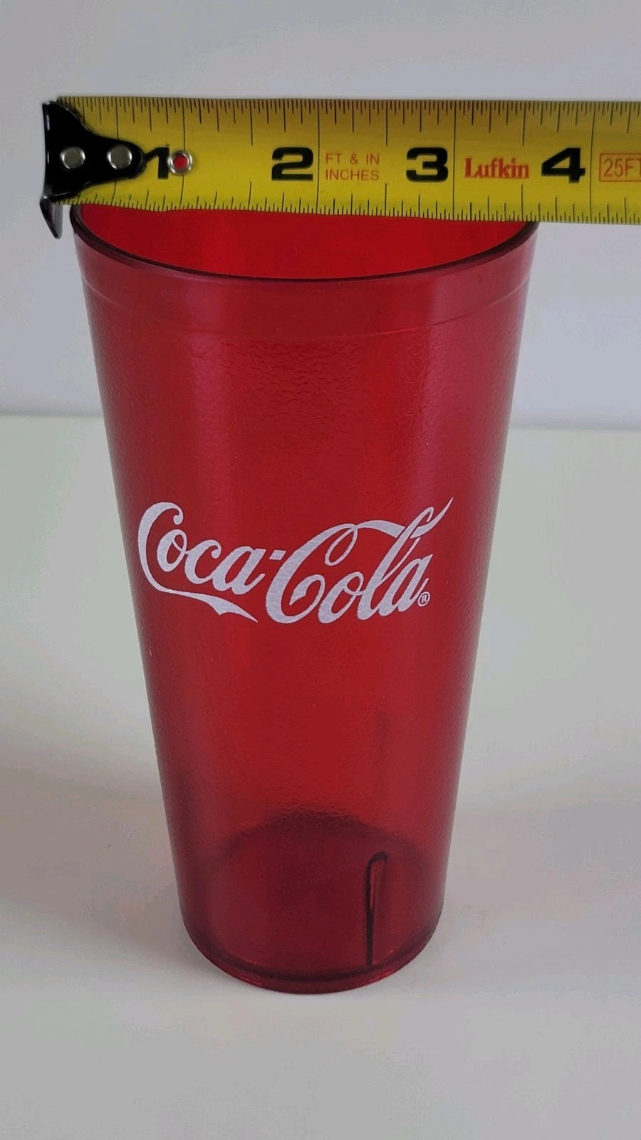 Coca-Cola Red Plastic Restaurant Tumblers G.E.T. 24 oz #6624 ~ Set of 6 | eBay