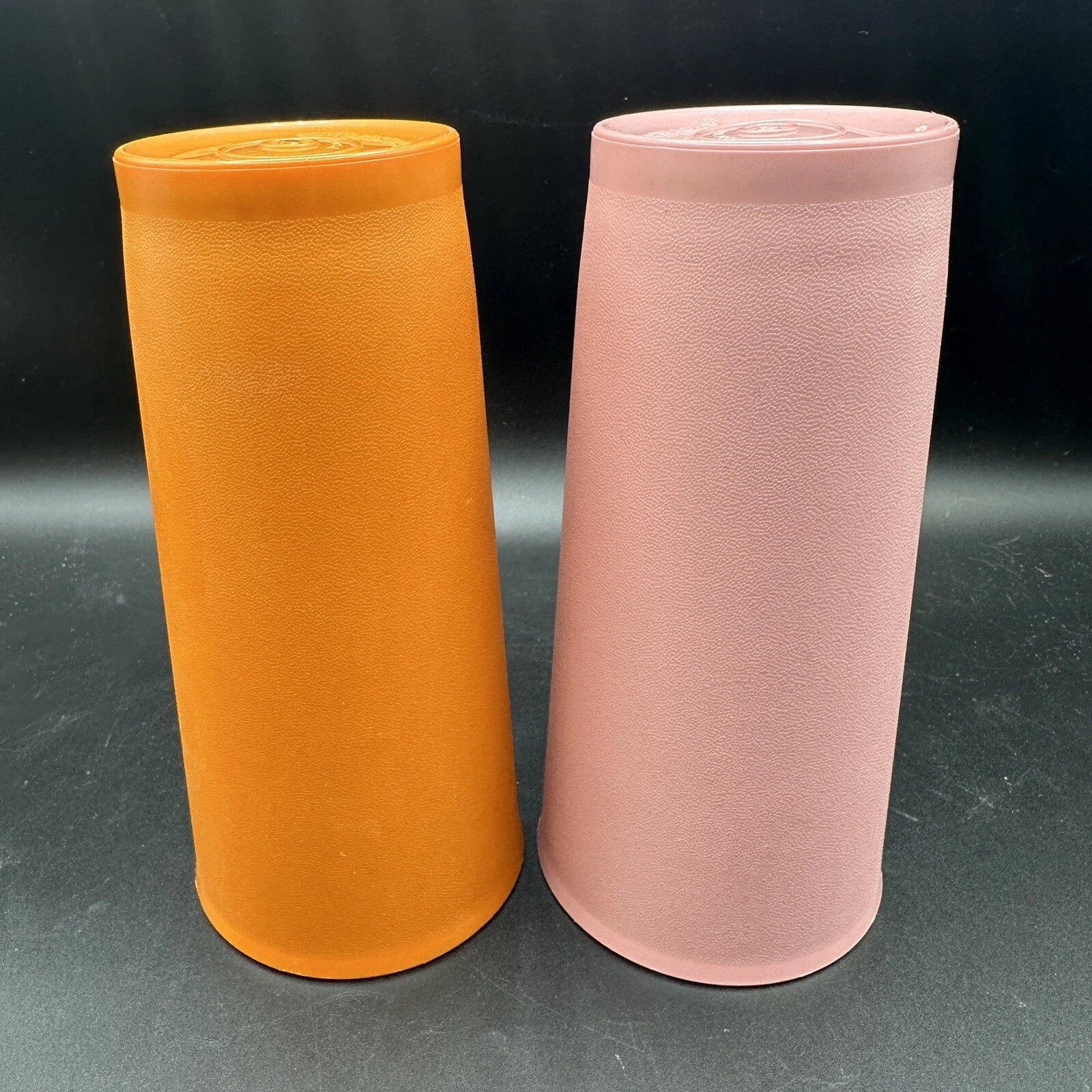 Vtg Tupperware Tumblers #1348 Pastel Fall Autumn Harvest Colors 18 oz Set of 6 | eBay