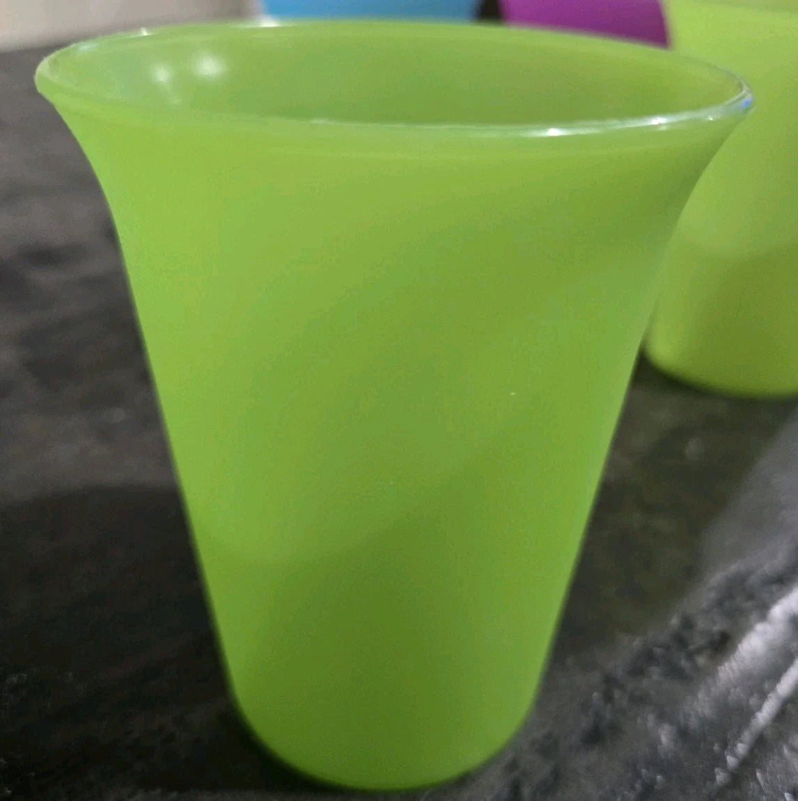 Vintage Tupperware 7 oz Nesting Bell Tumbler Cups #109-38 & #109-34 Lot of 6 | eBay