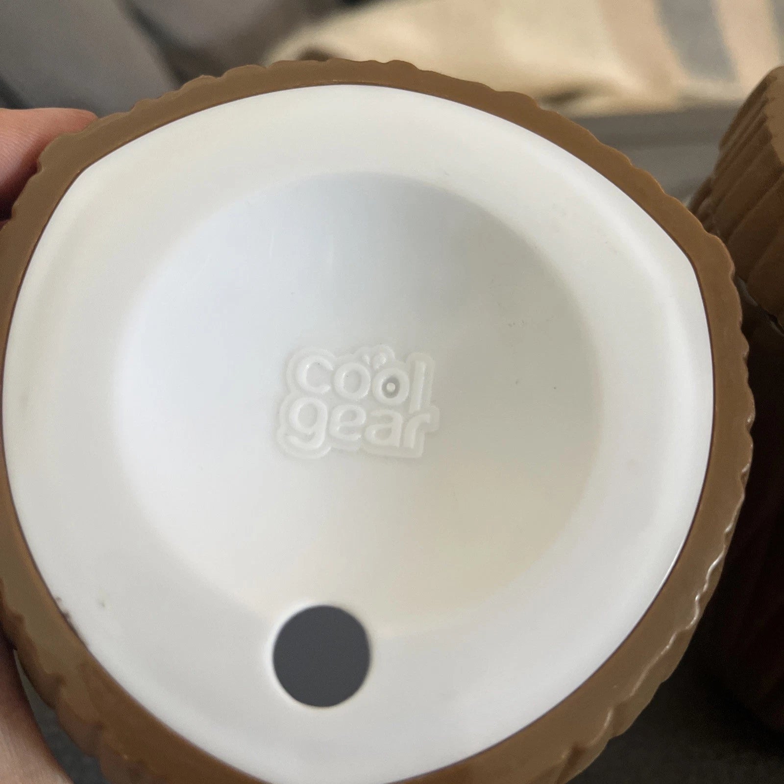 2 NEW Cool Gear 16oz Coconut Tiki Tumbler Lid Dual-Wall Insulated Luau mug NWOT | eBay