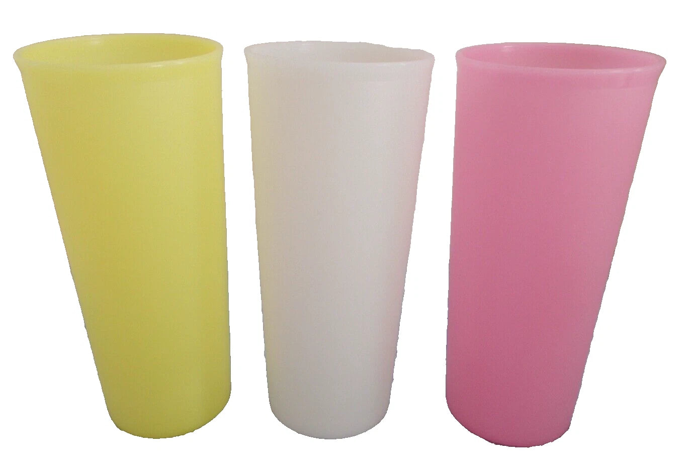 Lot of 6, Tupperware 16 oz. Plastic Cups, #107 Size 6-1/2" Tall, Multi-Colors | eBay