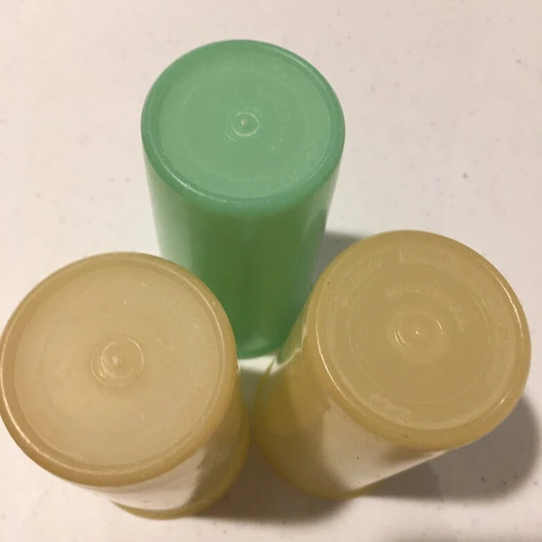 3 TUPPERWARE Tumblers Mini Pastels 6 Oz Juice Straight Side #117 - 4 1/4" Tall | eBay