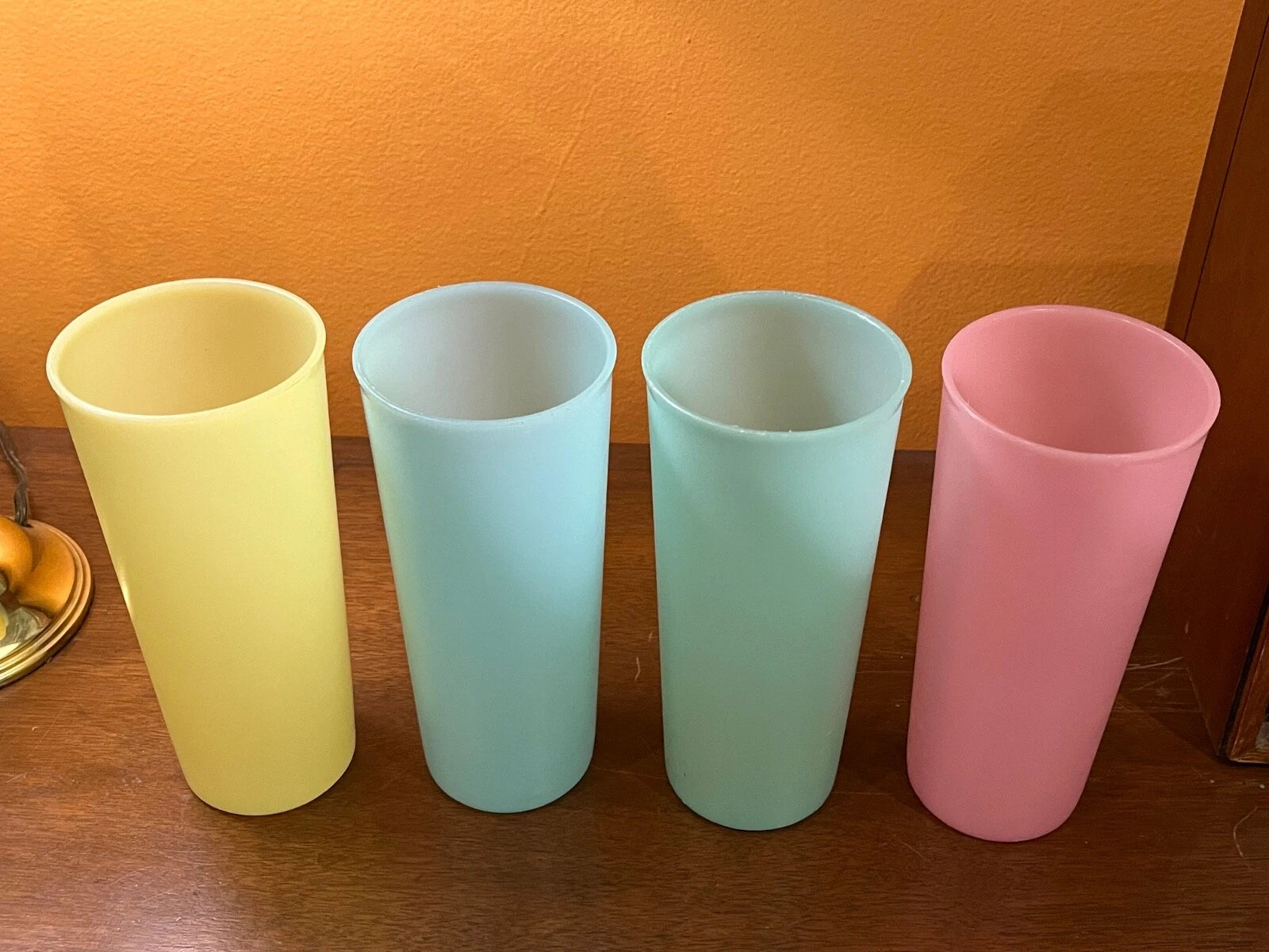 Vintage Tupperware 16 oz Pastel Tumblers #107 Set of Four | eBay