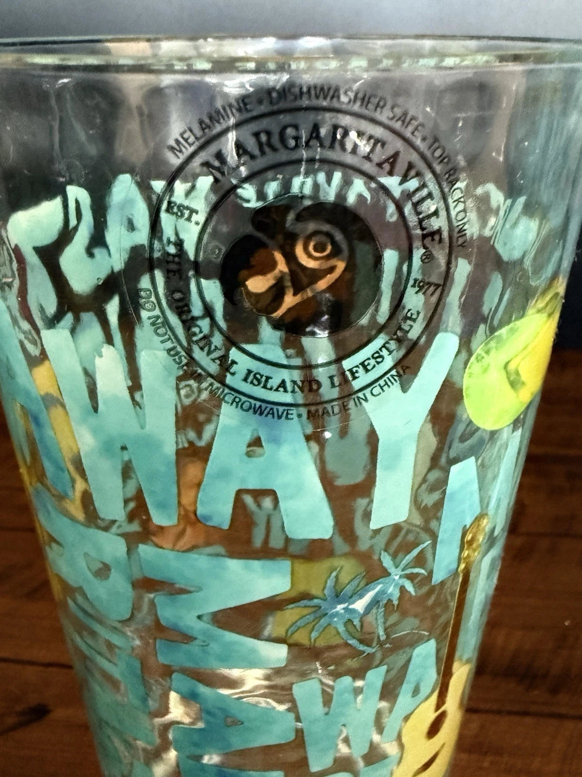 Margaritaville 16oz Plastic Cup Jimmy Buffet Set Of 2 | eBay