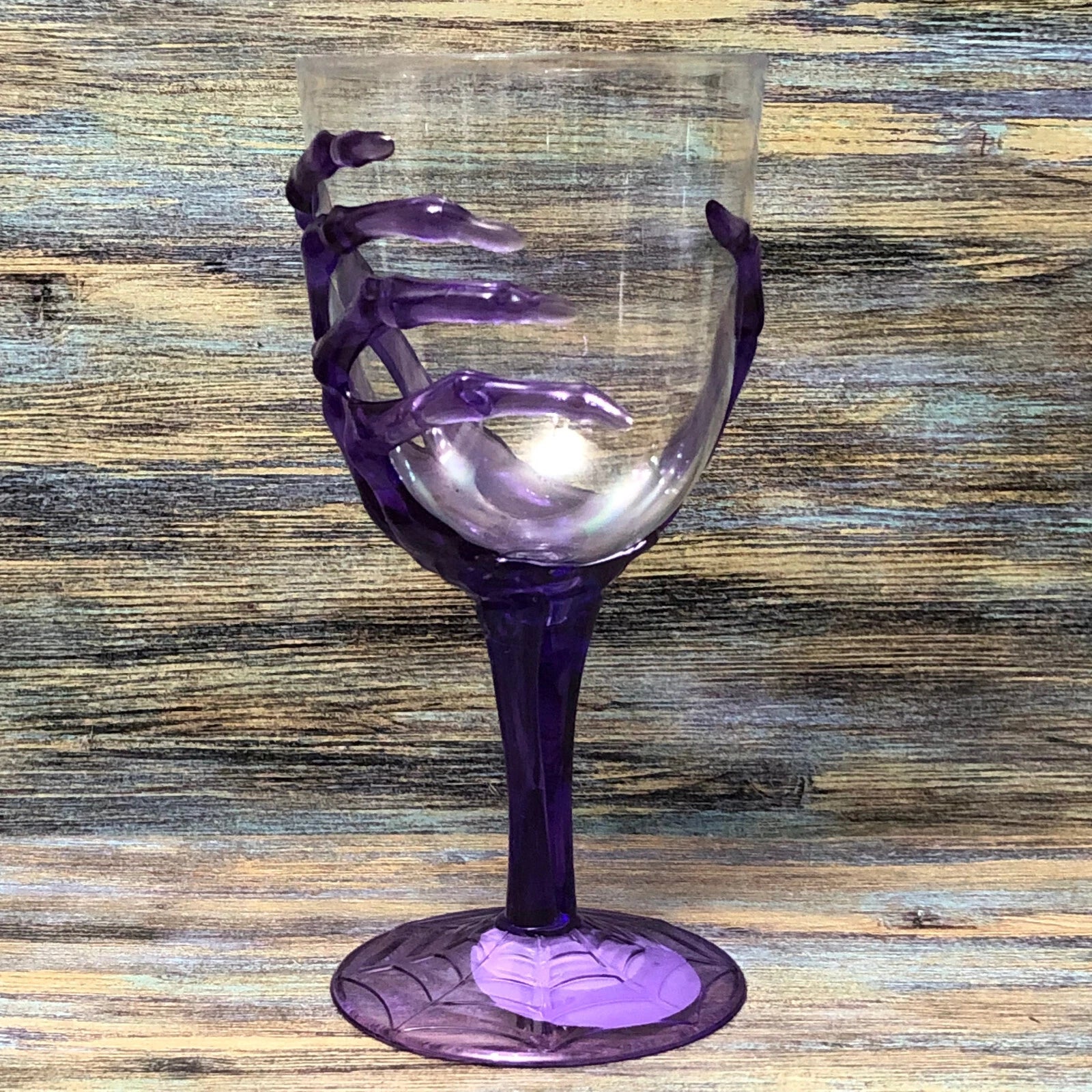Spooky Skeleton Hand Goblets Plastic Halloween Wine Glasses 11.8oz Gothic Choose | eBay