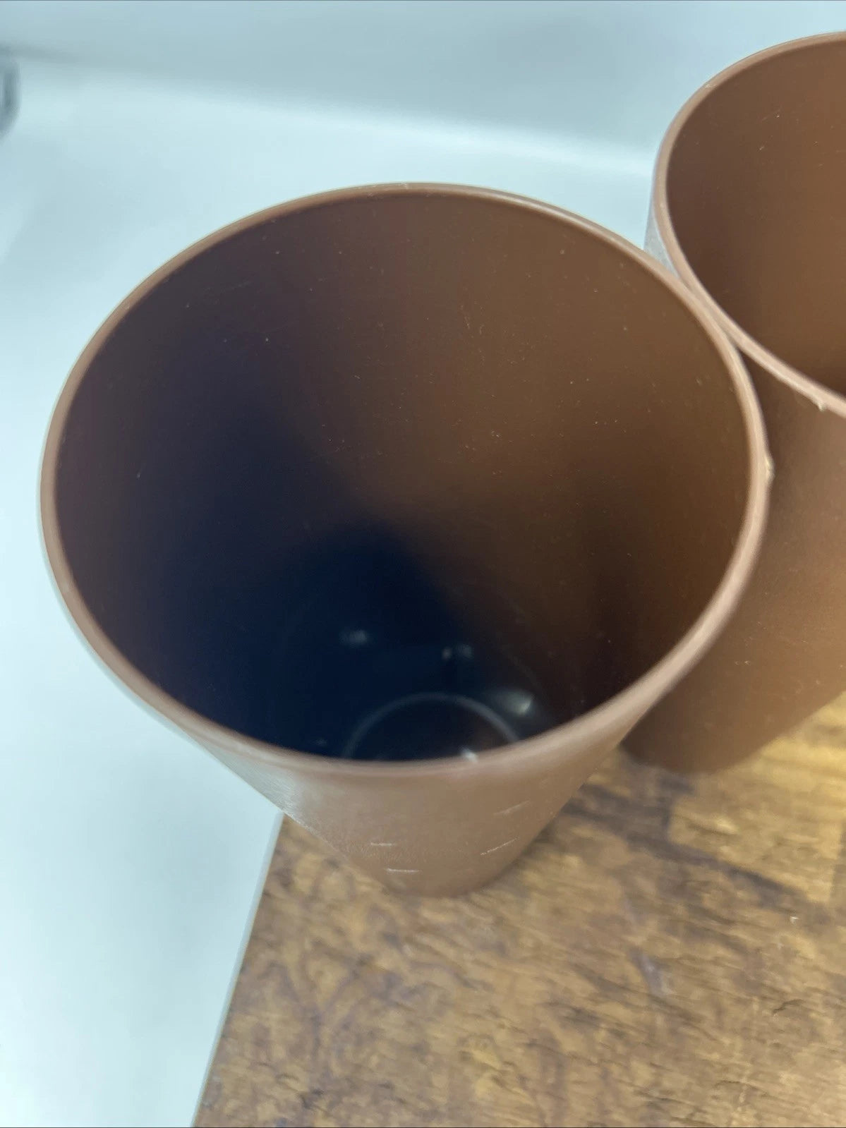 Vintage NASCO 1970s Mushrooms Brown Plastic Cups Set of 5 Tumblers | eBay