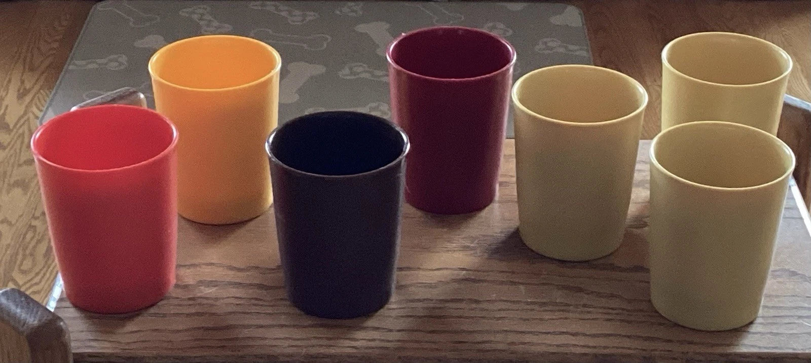 Vintage Tupperware 6 0z Kids Stackable Tumblers Set Of 7 1970s | eBay