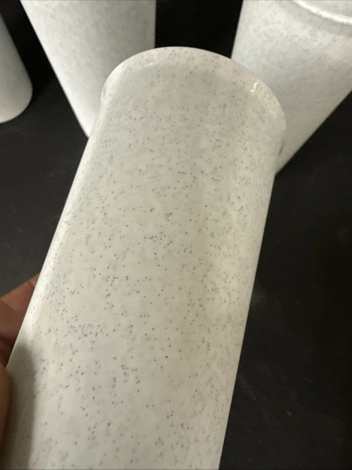 NEW OLD STOCK Tupperware Speckled Fireworks Tumblers 12 oz Cups Set of 4 Vintage | eBay