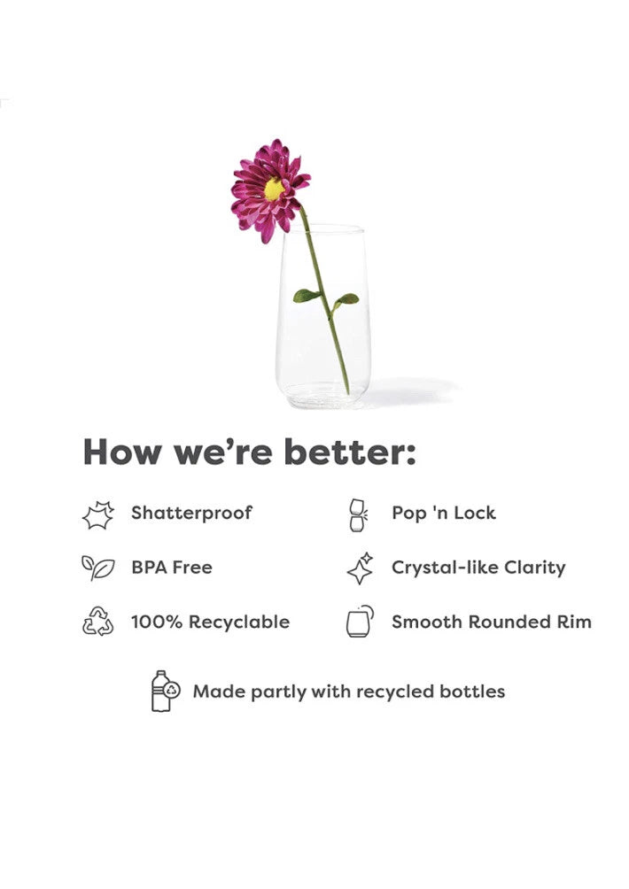 TOSSWARE Clear Plastic 6oz Flute Champagne Glass, Set of 12 | eBay