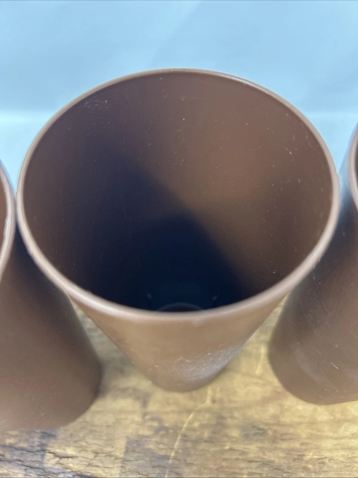 Vintage NASCO 1970s Mushrooms Brown Plastic Cups Set of 5 Tumblers | eBay