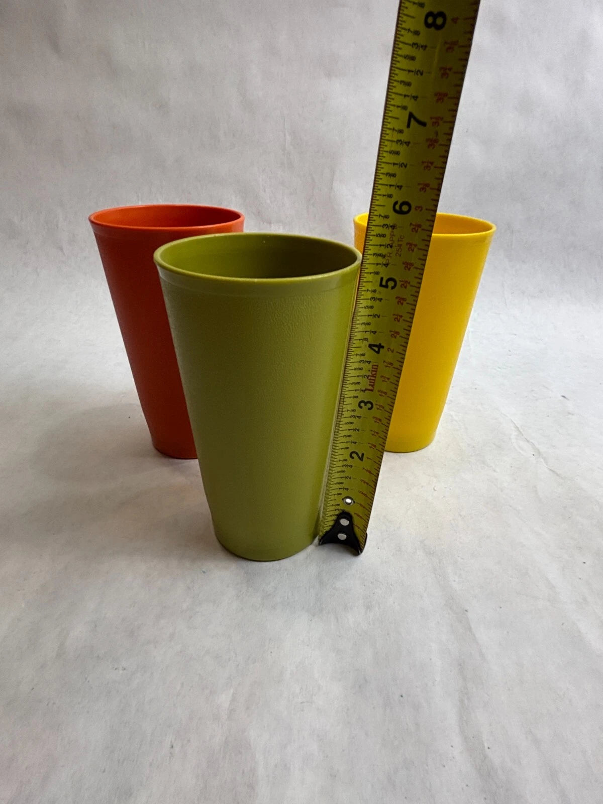 3 Vintage Tupperware Harvest Colors Drink Cups 12 Ounce Tumblers 5.25" Tall | eBay