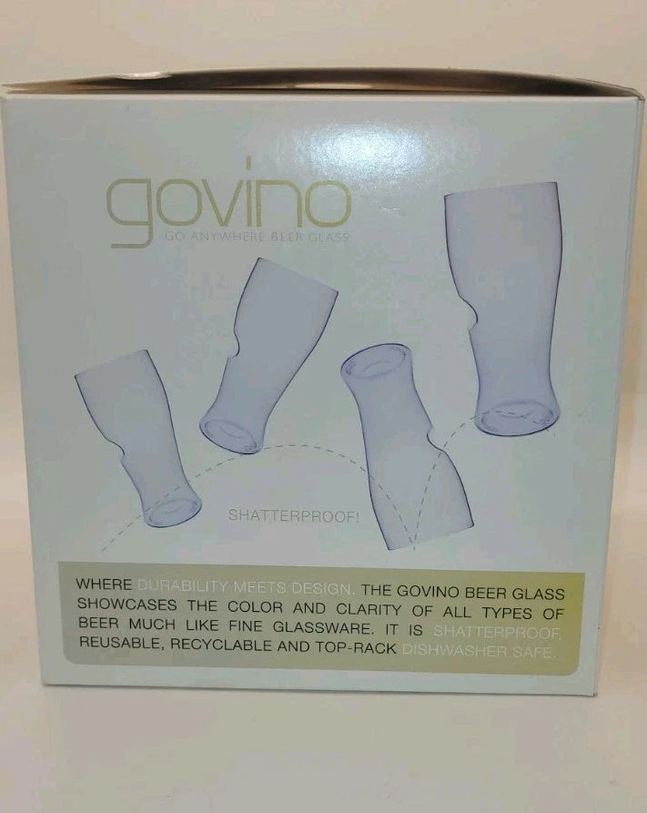 Govino 16 OZ Go Anywhere Beer Glasses 4 PACK Shatterproof BPA Free Made in USA | eBay