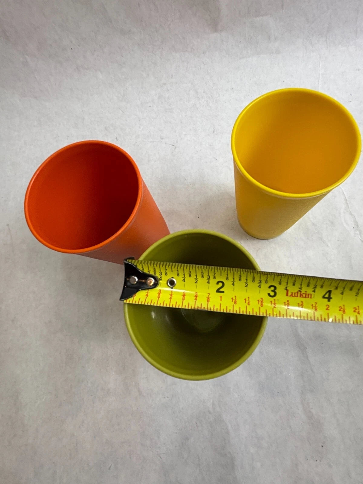 3 Vintage Tupperware Harvest Colors Drink Cups 12 Ounce Tumblers 5.25" Tall | eBay