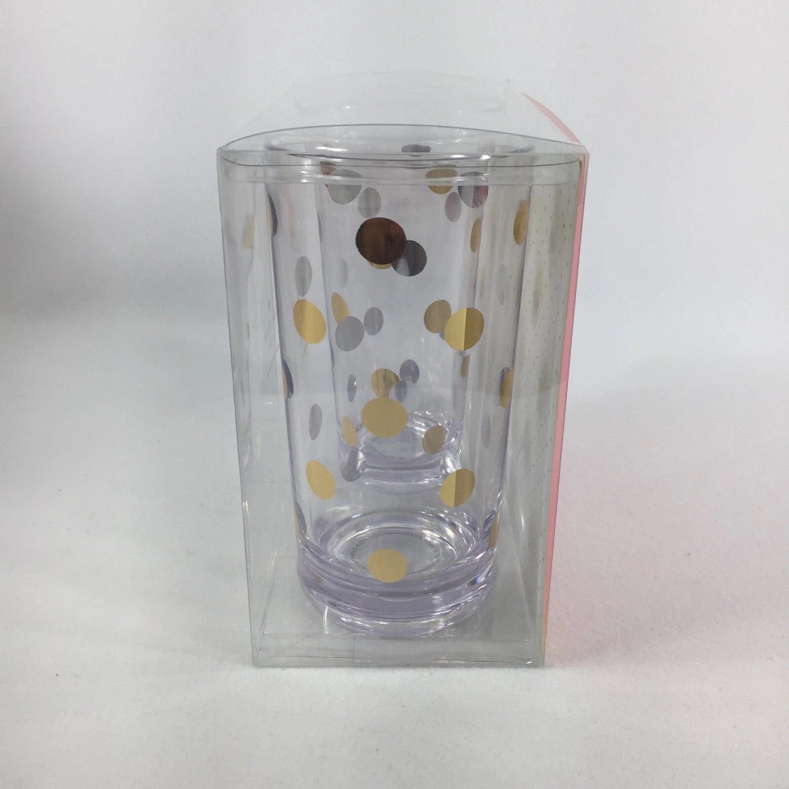 Kate Spade New York Raise A Glass Set Of Two Acrylic Highball Glasses NEW | eBay