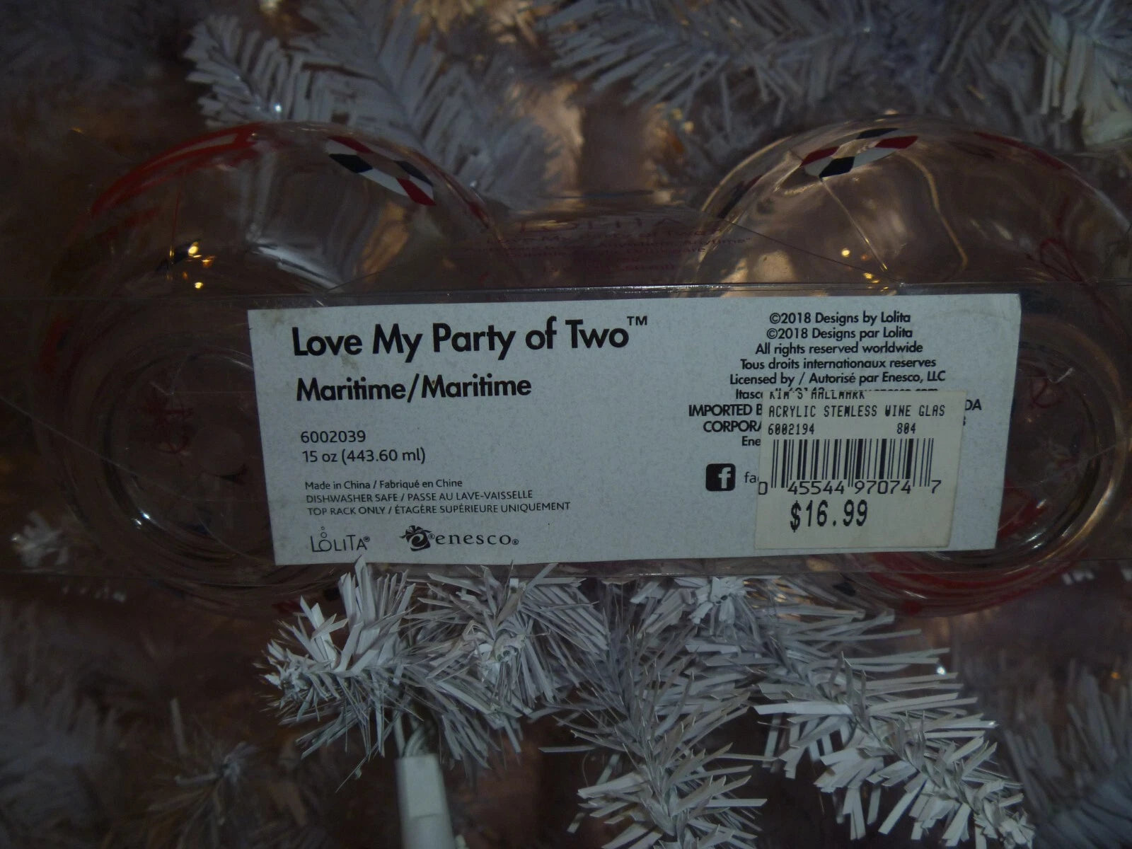 Lolita Acrylic Drinkware "Love My Party of Two" + 6 neoprene Drink Cup Coolers | eBay