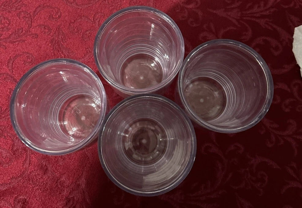 TERVIS TUMBLER 16 oz Sand Dollar/ Sea Shell Insulated Preowned EUC 4 Pc Set | eBay