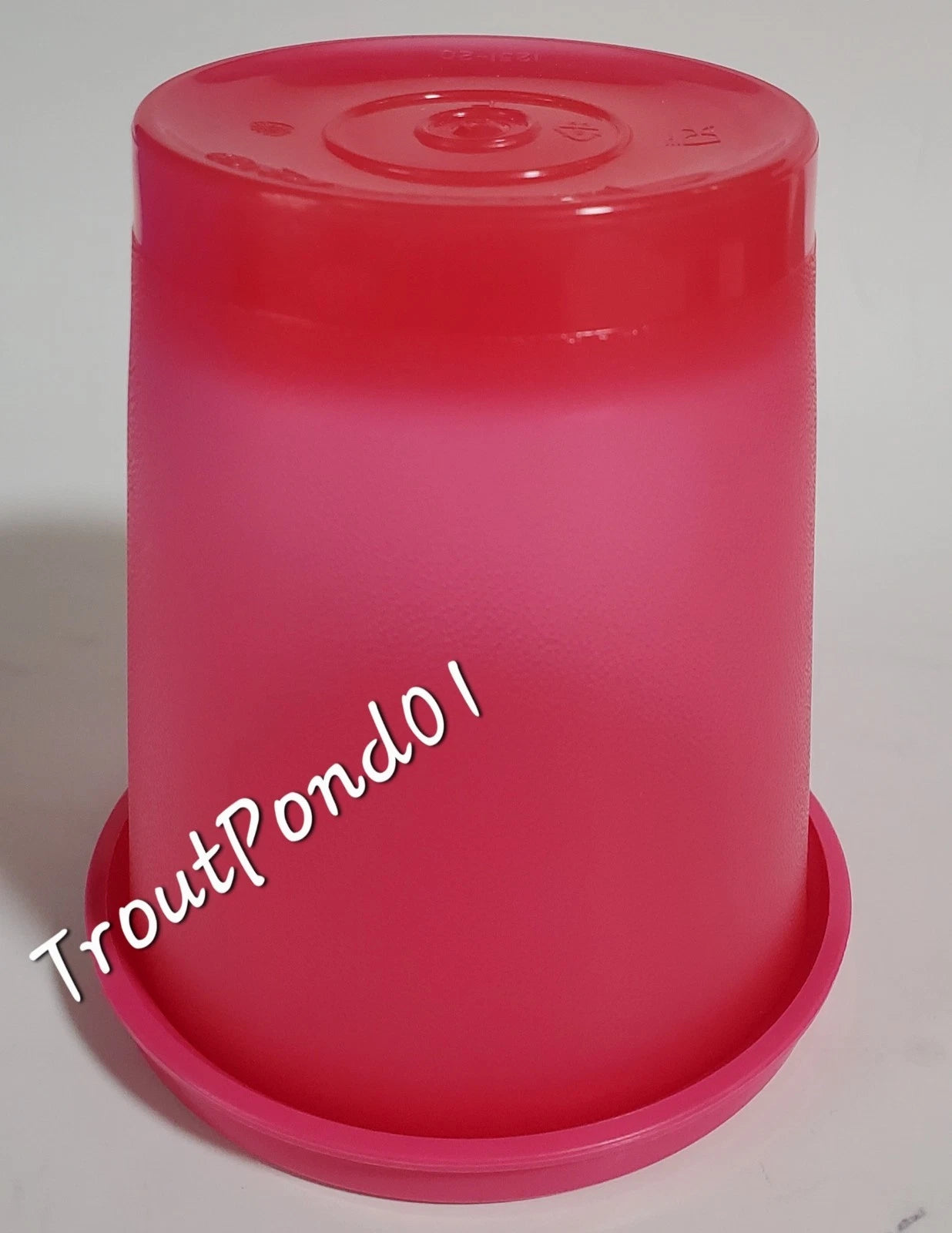 Tupperware Tumblers Small 6 oz Cups Vtg Style Textured Weighted Bottom Lids Pink | eBay
