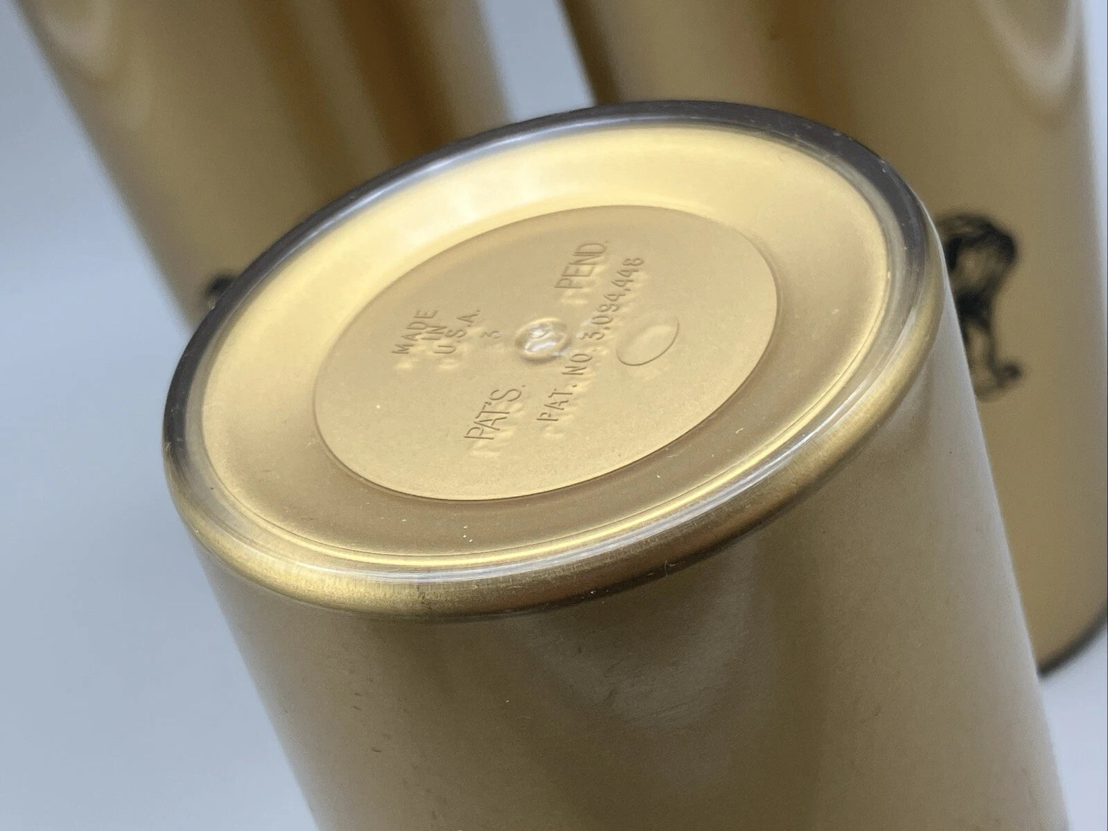 Set of 4 Nfc Insulated Gold Black Bulldog Design Plastic Tumbler 6.5" | eBay