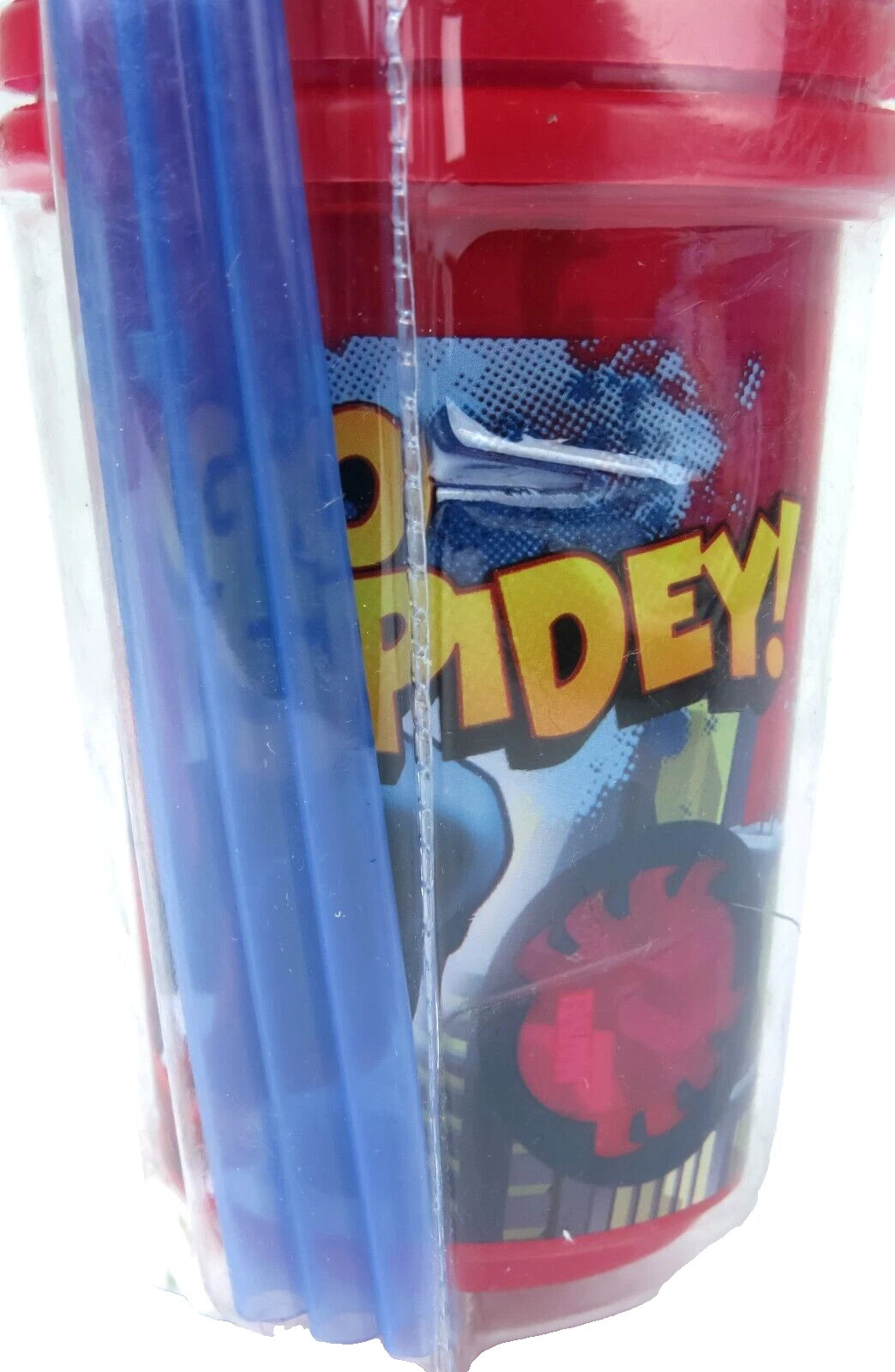 Marvel Spider-Man 3-Pack 10oz Reusable Kids Sippy Cups W/Lids/Straws BPA Free | eBay