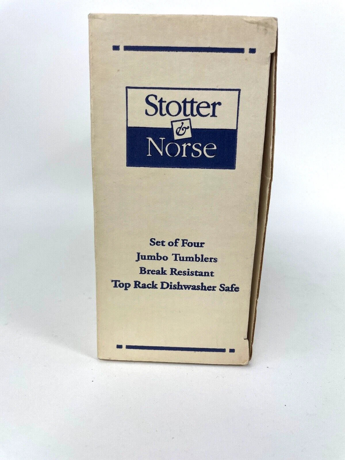 Stotter & Norse Vintage Set of 4 Jumbo Plastic Tumblers Strawberry Theme | eBay