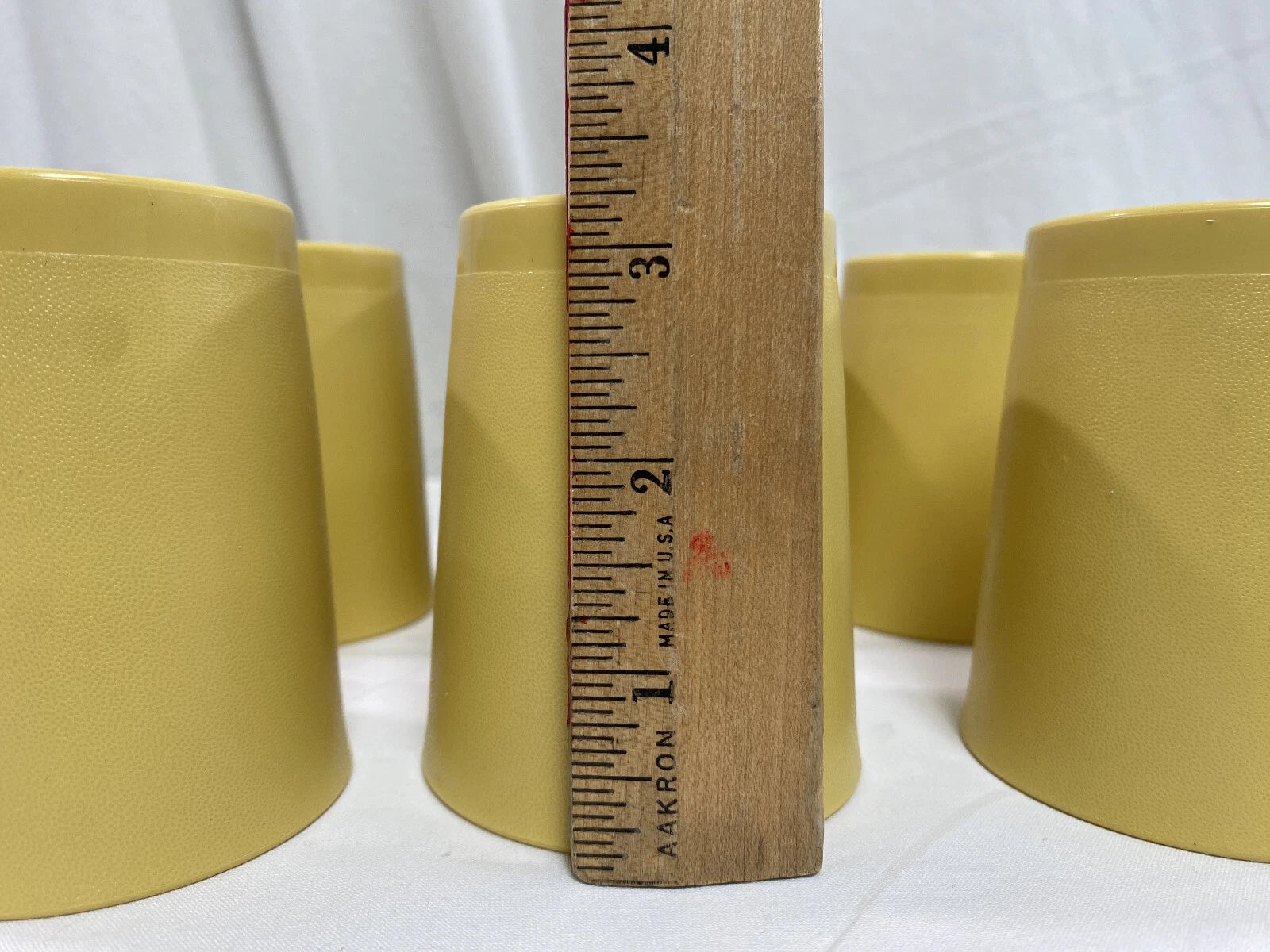 Tupperware Tumblers~3.25"~6 oz. Kids Juice Cups #1251 Harvest Gold Set Of 6~VGUC | eBay