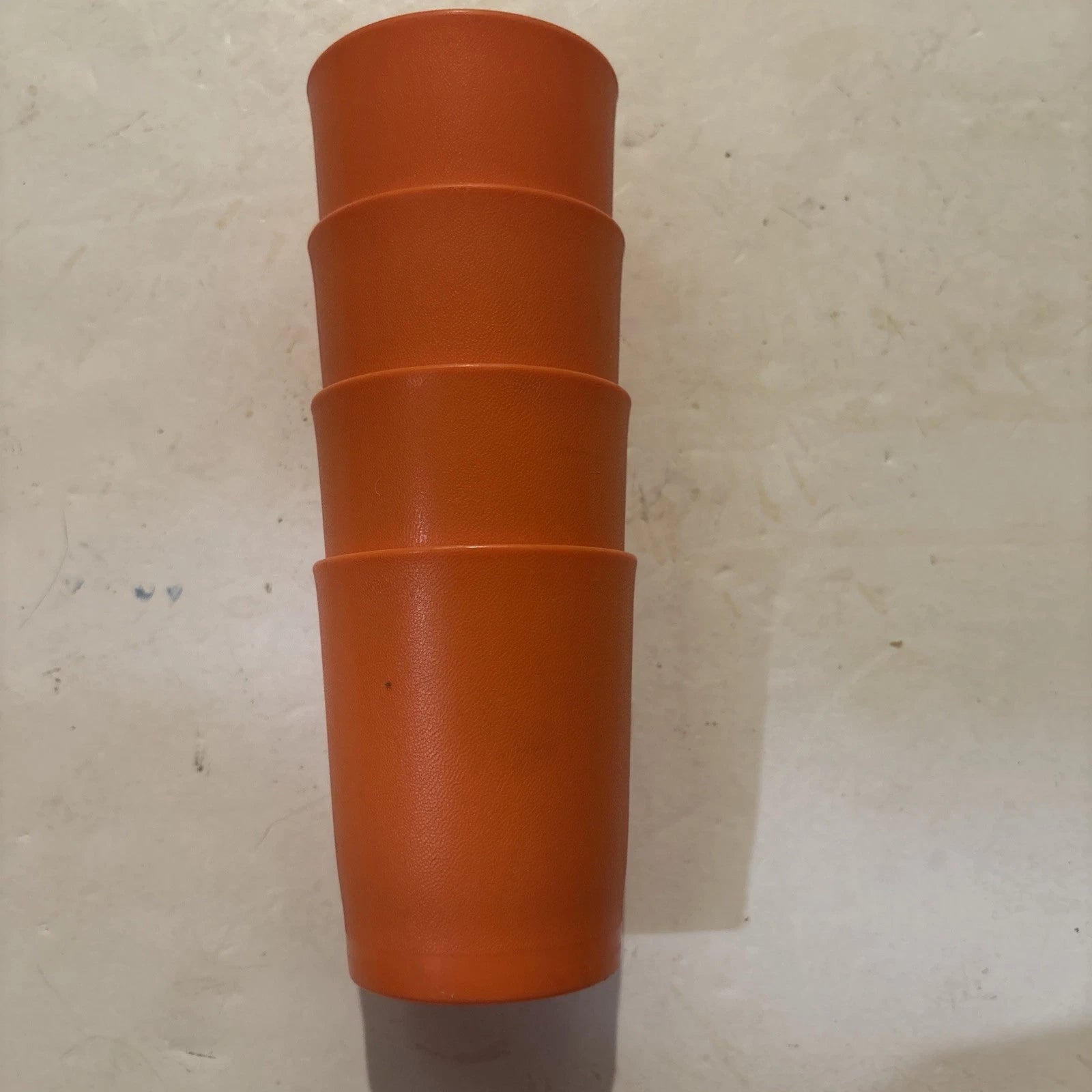 Vintage Tupperware 6oz Orange Juice Cup Tumblers #1251 Set Of 4 | eBay