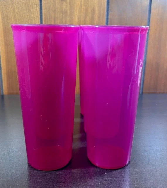Tupperware Tumblers Cups 16oz Set of 6 New Pink | eBay
