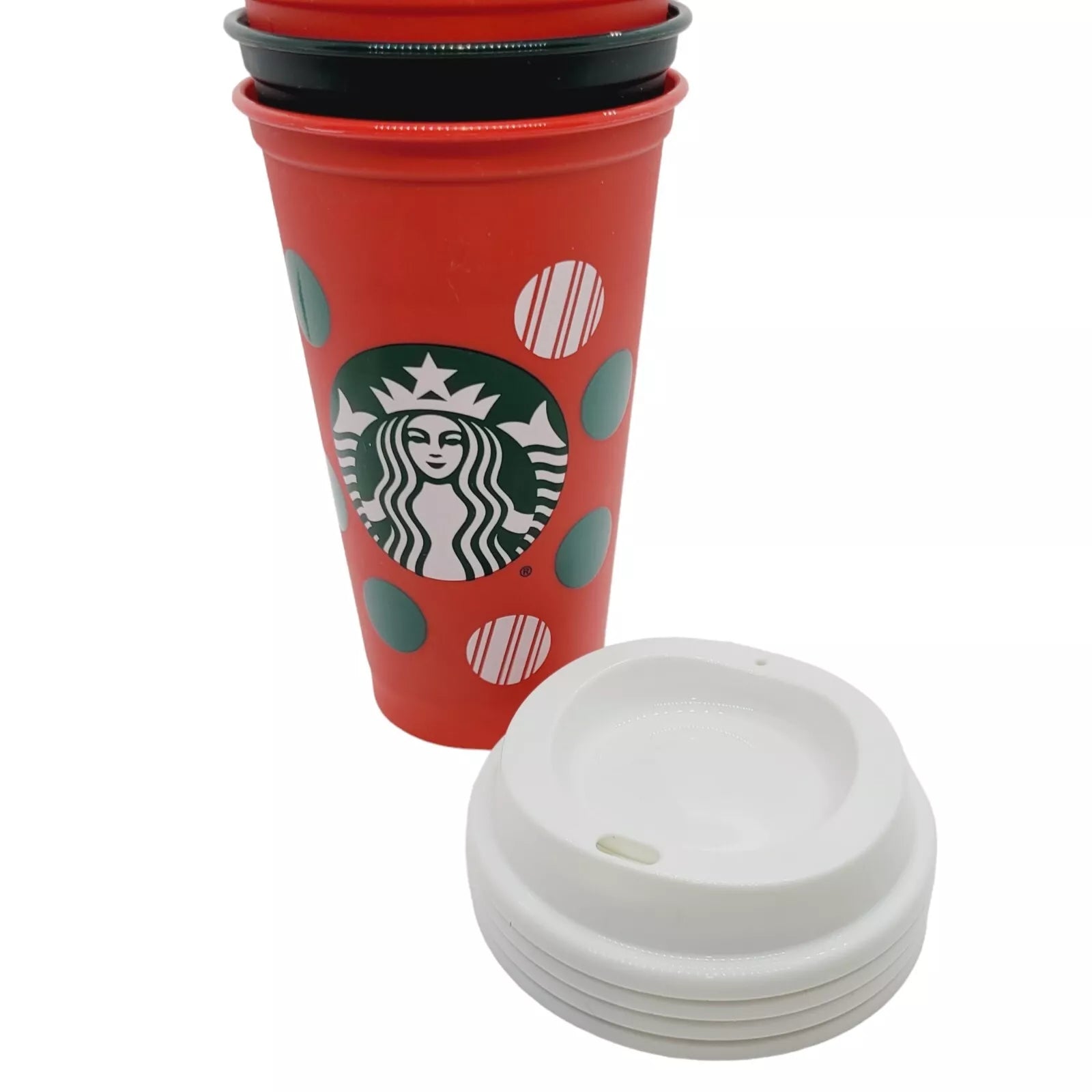 6 Starbucks 2022 Holiday Glasses Color Changing Reusable Cold Hot 16oz Plastic | eBay