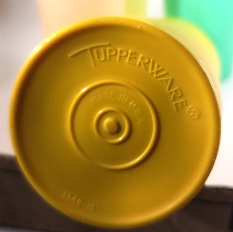 Vintage Lot of 6 Tupperware Pastel Tumblers/Glasses, 3-16oz, 2-6oz, 1- 9oz 1954 | eBay