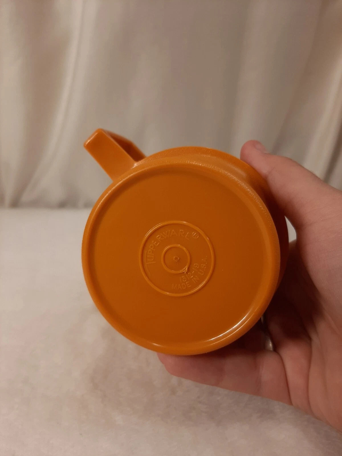 Tupperware Stackable Coffee Mug Cups 1312 Harvest Color Set Of 4 Vintage No Lids | eBay