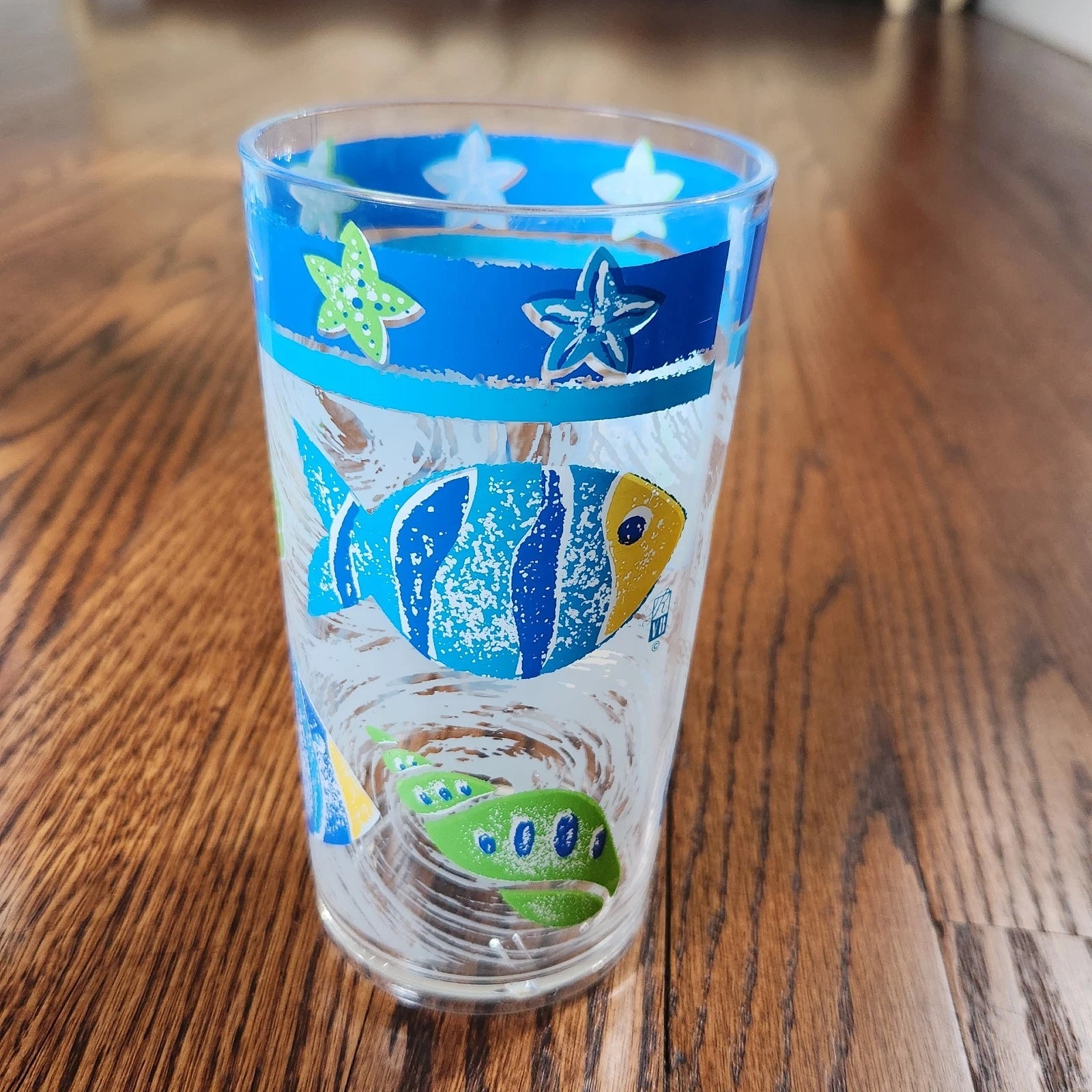*5* Vintage Precisioncraft Sea Life Acrylic Tumbler 6" Ocean Fish Glasses Canada | eBay