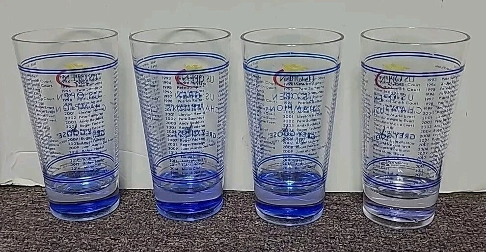 2017 US Open Champions 16 oz. Grey Goose Plastic Tumbler Drink Cups (Set of 4) | eBay