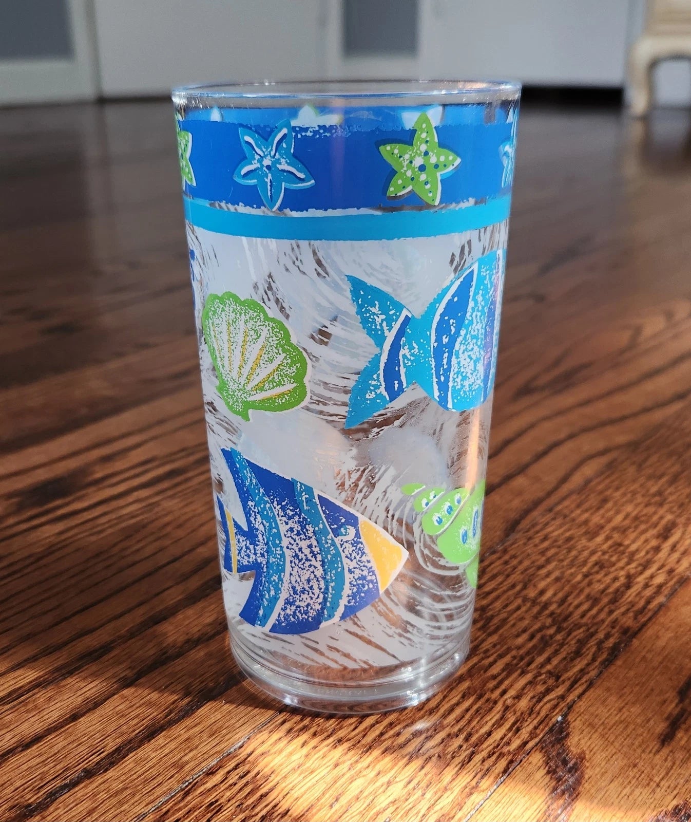 *5* Vintage Precisioncraft Sea Life Acrylic Tumbler 6" Ocean Fish Glasses Canada | eBay