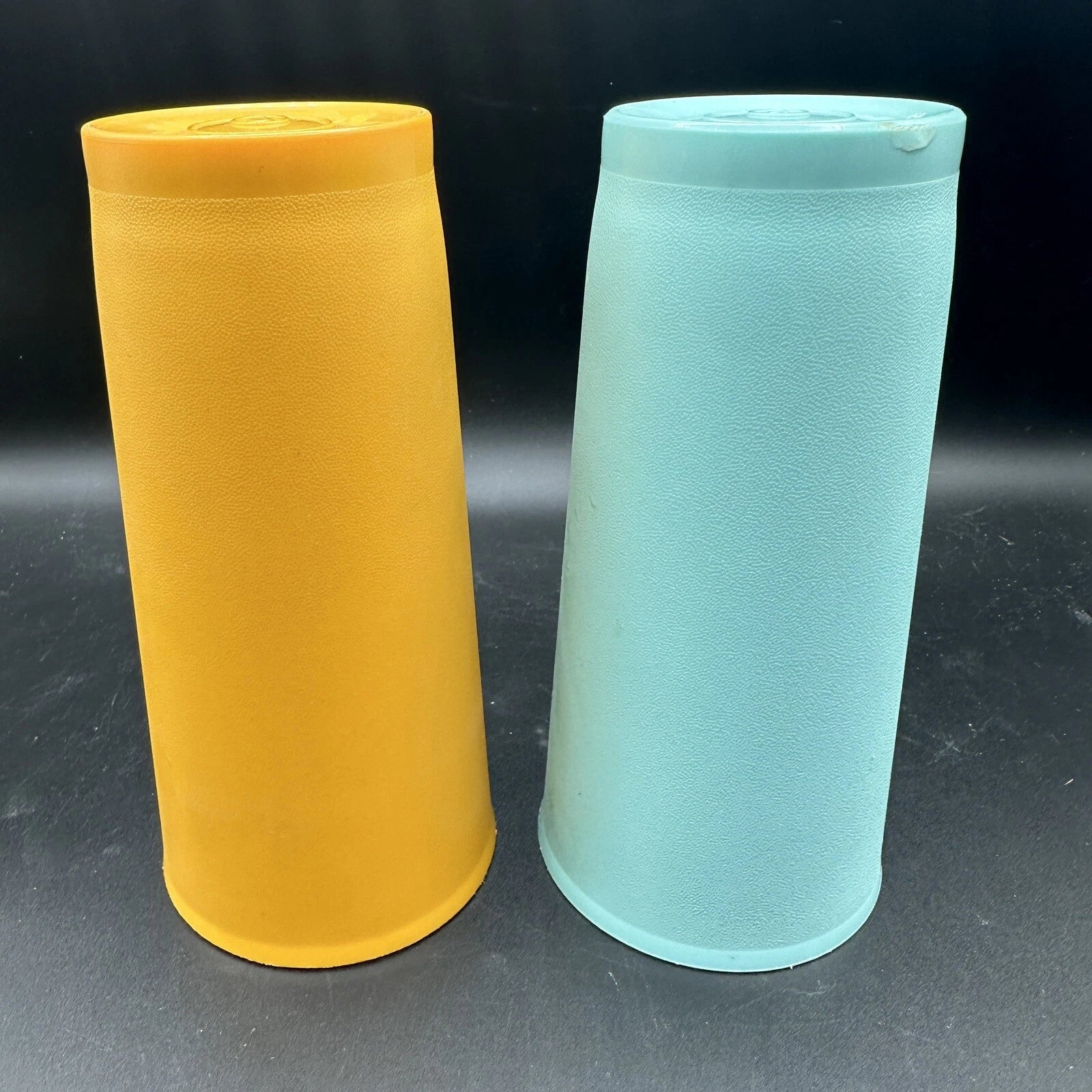 Vtg Tupperware Tumblers #1348 Pastel Fall Autumn Harvest Colors 18 oz Set of 6 | eBay