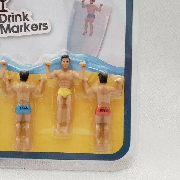 Drinking Buddies Drink Markers BRAND NEW Set of 6 Pack Cocktail Collectibles | eBay