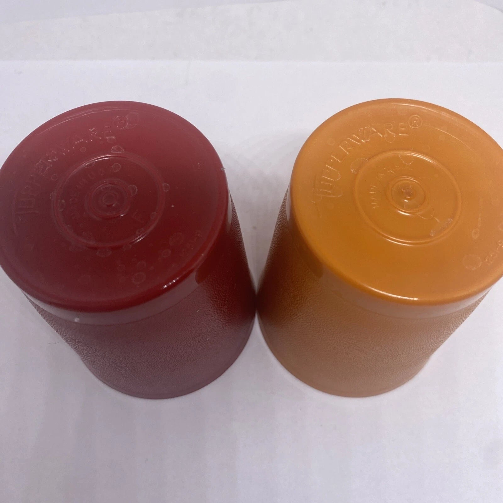 Tupperware Cup Tumblers Small 6 oz Juice #1251 Harvest Brown Vintage 70s | eBay