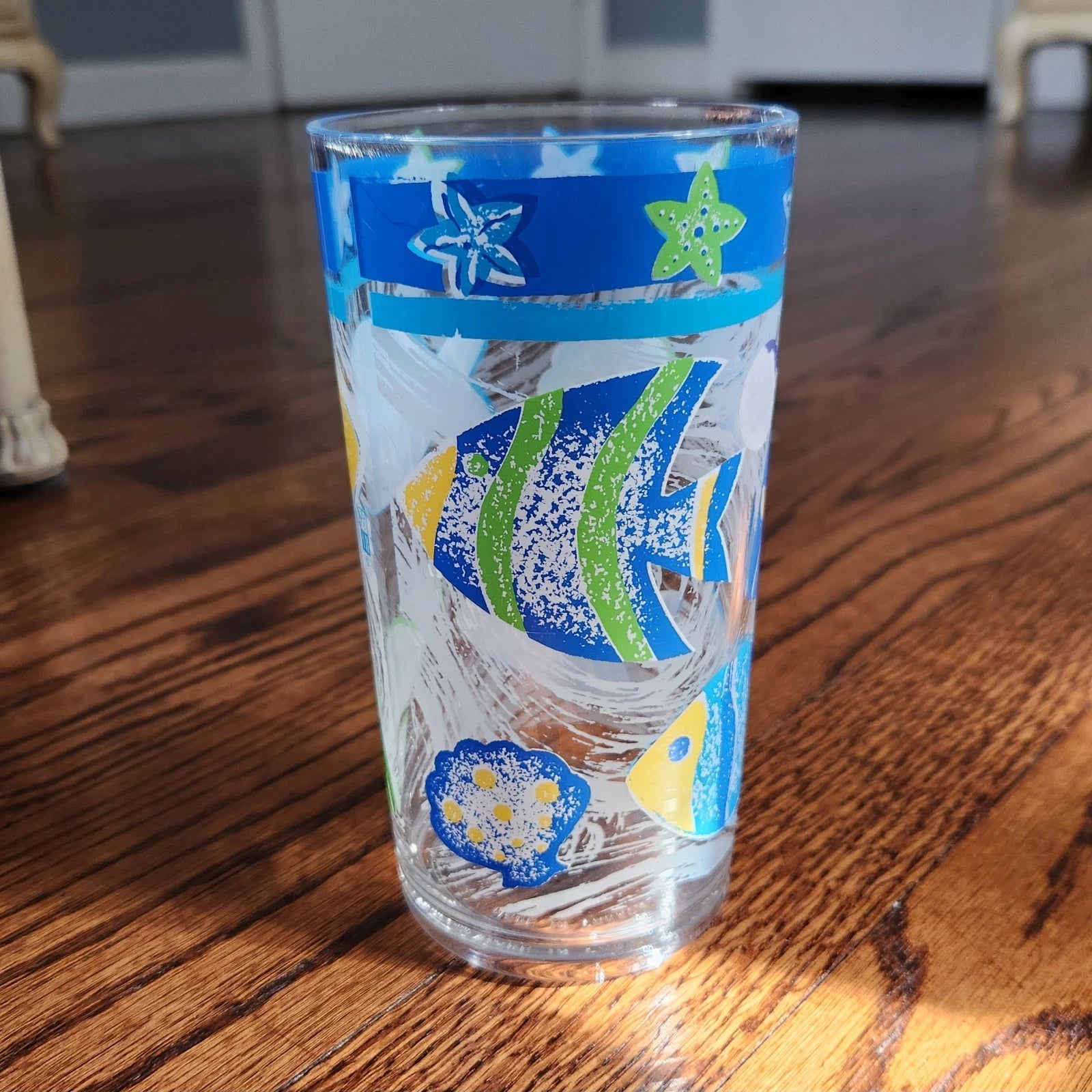 *5* Vintage Precisioncraft Sea Life Acrylic Tumbler 6" Ocean Fish Glasses Canada | eBay