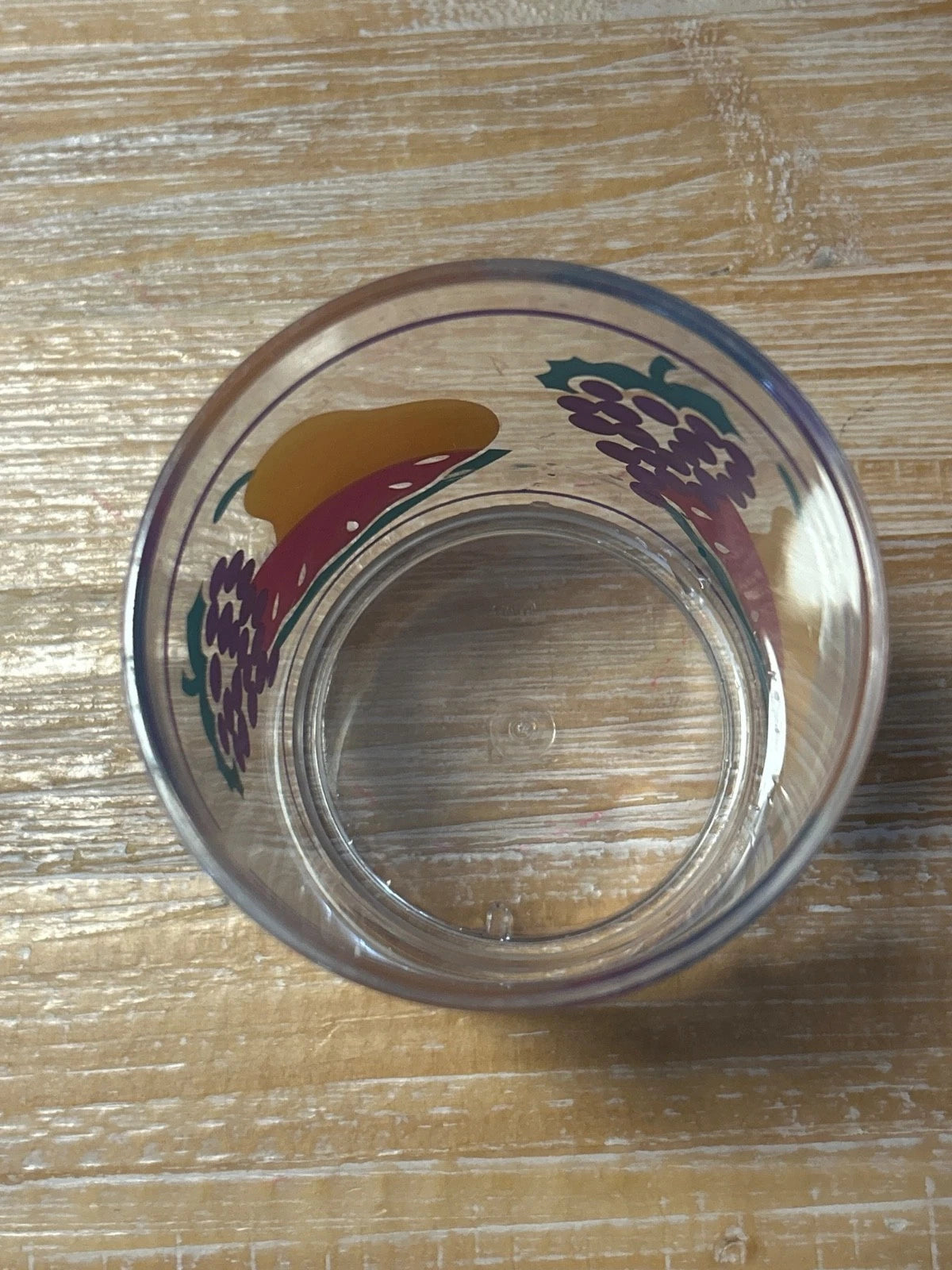 Vintage Acrylic 4" Fruit Pattern Tumblers (set of 6) | eBay