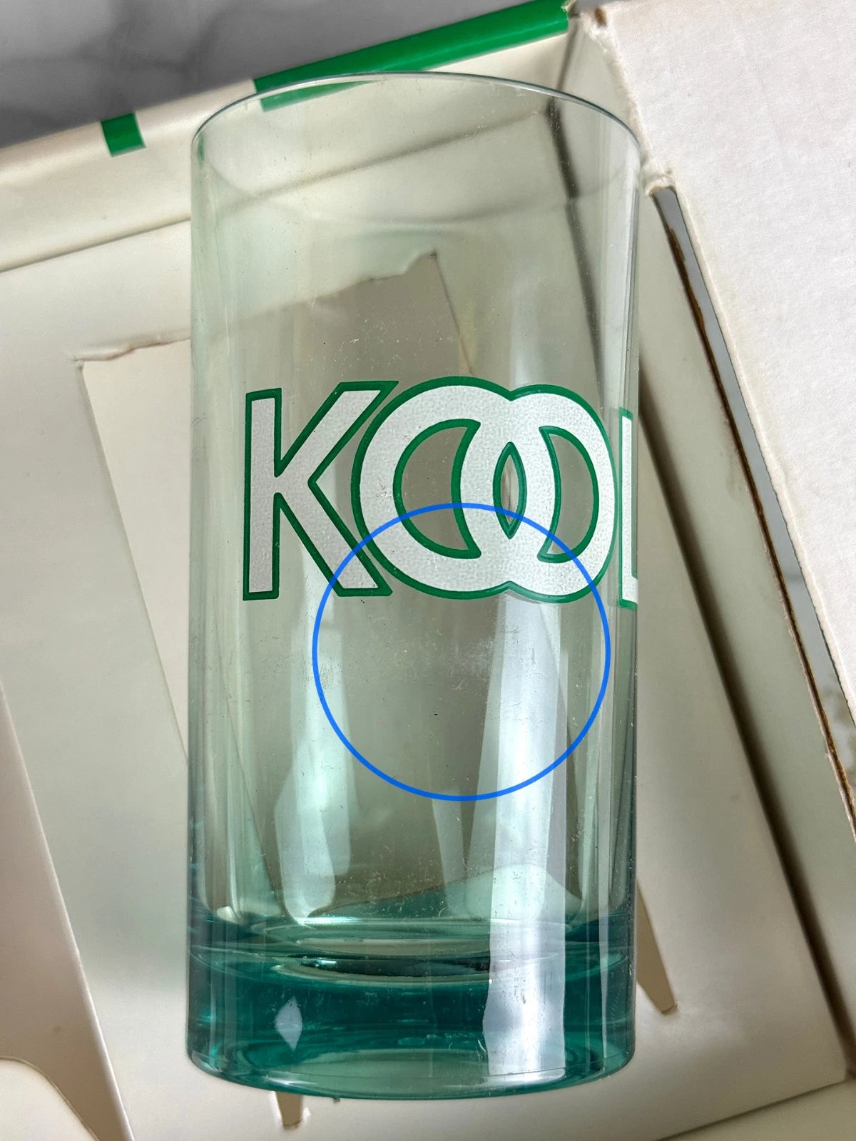 Vintage Kool Cigarettes Menthol Green Serving Tumler Glasses w/ Box - Set of 6 | eBay