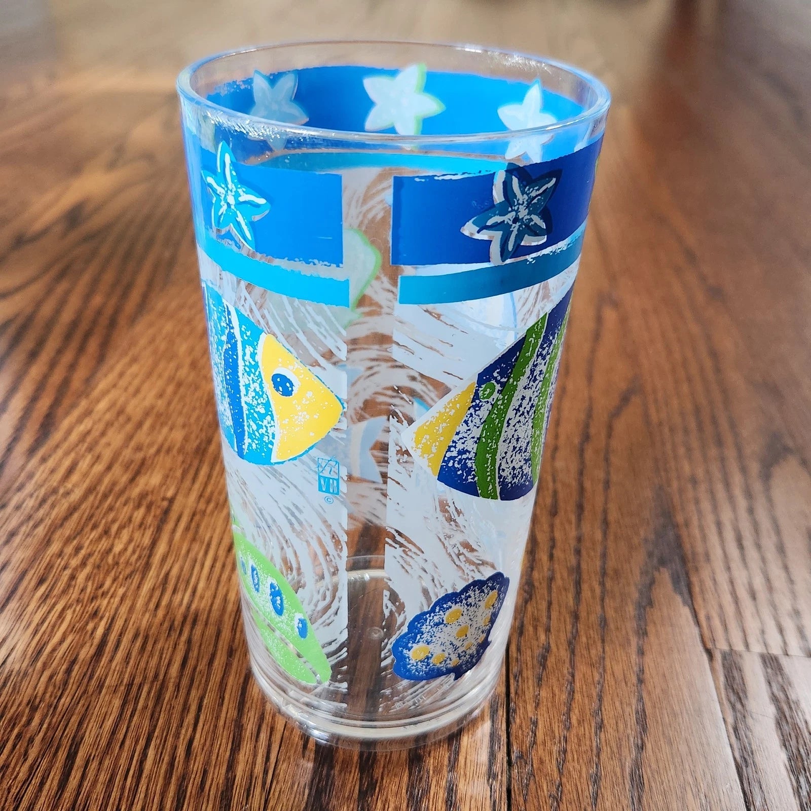 *5* Vintage Precisioncraft Sea Life Acrylic Tumbler 6" Ocean Fish Glasses Canada | eBay