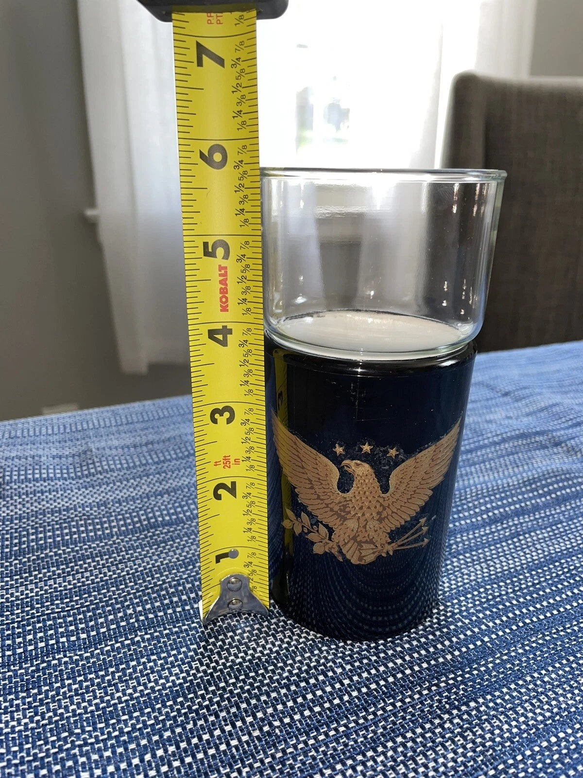 Set Of (4) Kraftware Henry & Miller Military Eagle Highball Insulated Glasses | eBay