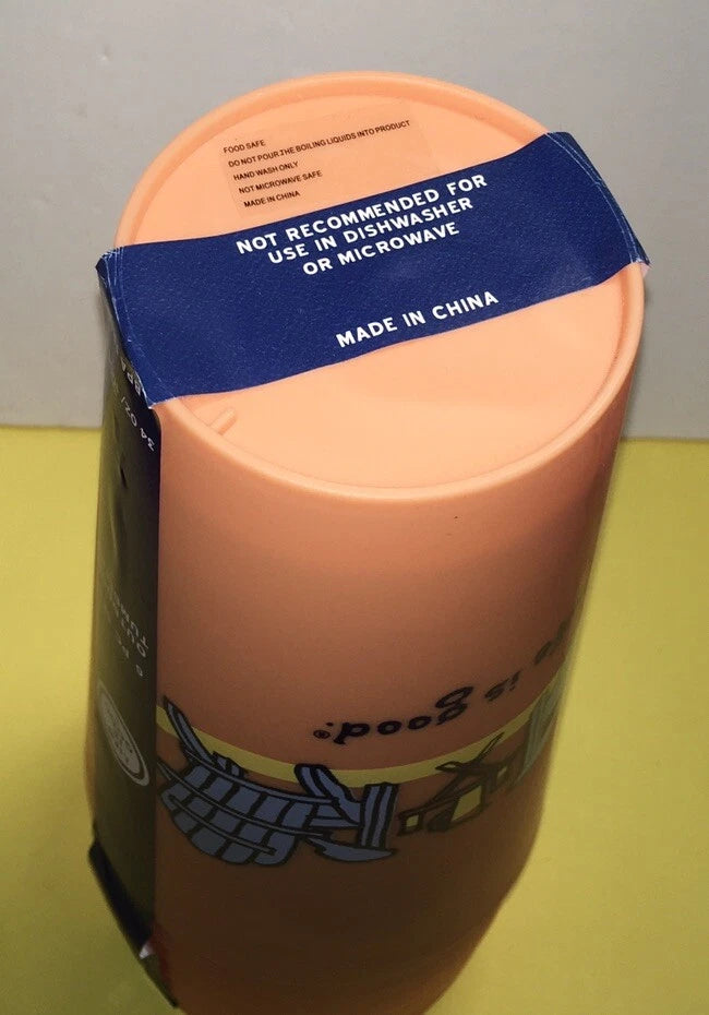 LIFE IS GOOD ORANGE BEACH DESIGN 6 PK PLASTIC CUPS 34Ozs NWT | eBay