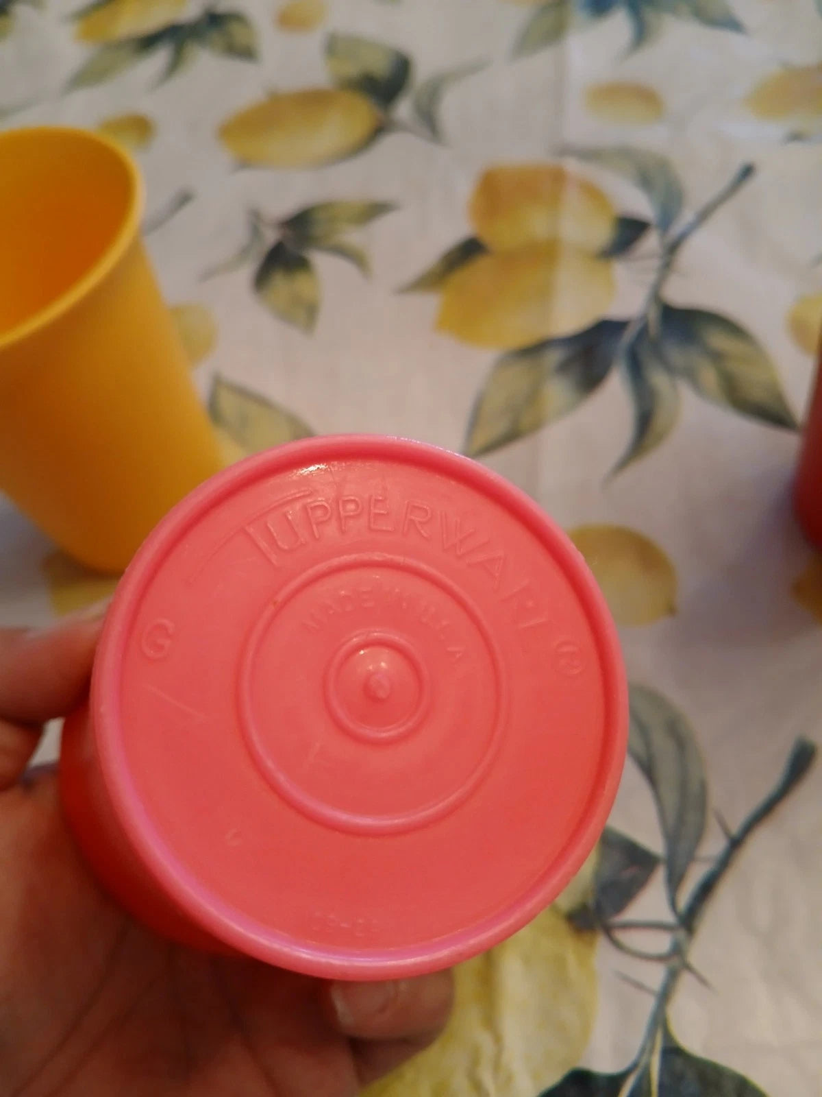 4 Vintage Tupperware 6oz Kids Stacking Bell Juice Tumblers/Cups #109 USA | eBay